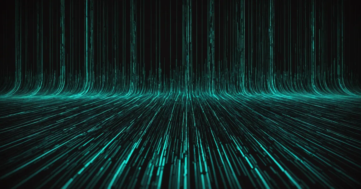 Abstract visualization of CUDA kernel launch latency patterns